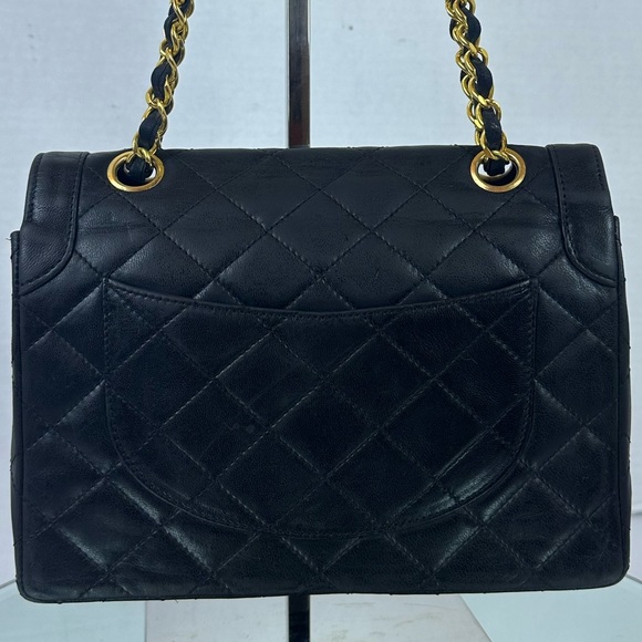 CHANEL Paris Limited Double Flap Quilted Lambskin Shoulder Bag - Picture 2 of 16